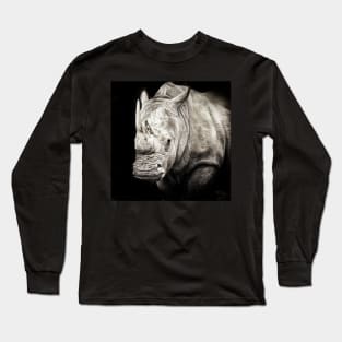 Rustic Rhino Long Sleeve T-Shirt